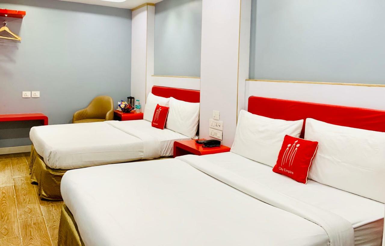 Hotel City Empire New Delhi Railway Station Exteriör bild