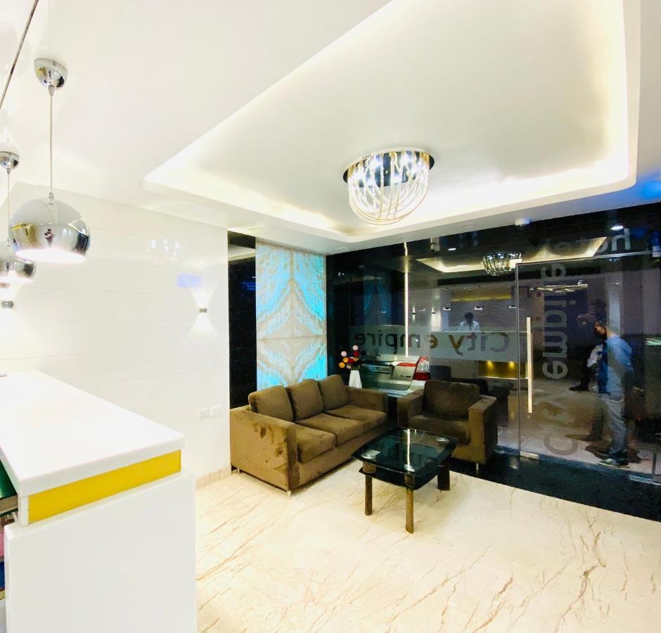 Hotel City Empire New Delhi Railway Station Exteriör bild